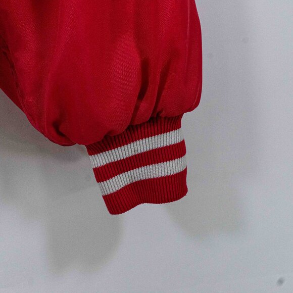 University of Pennsylvania Bomber Jacket Large VTG 70s Sigma Alpha Mu Embroidery - Picture 7 of 12